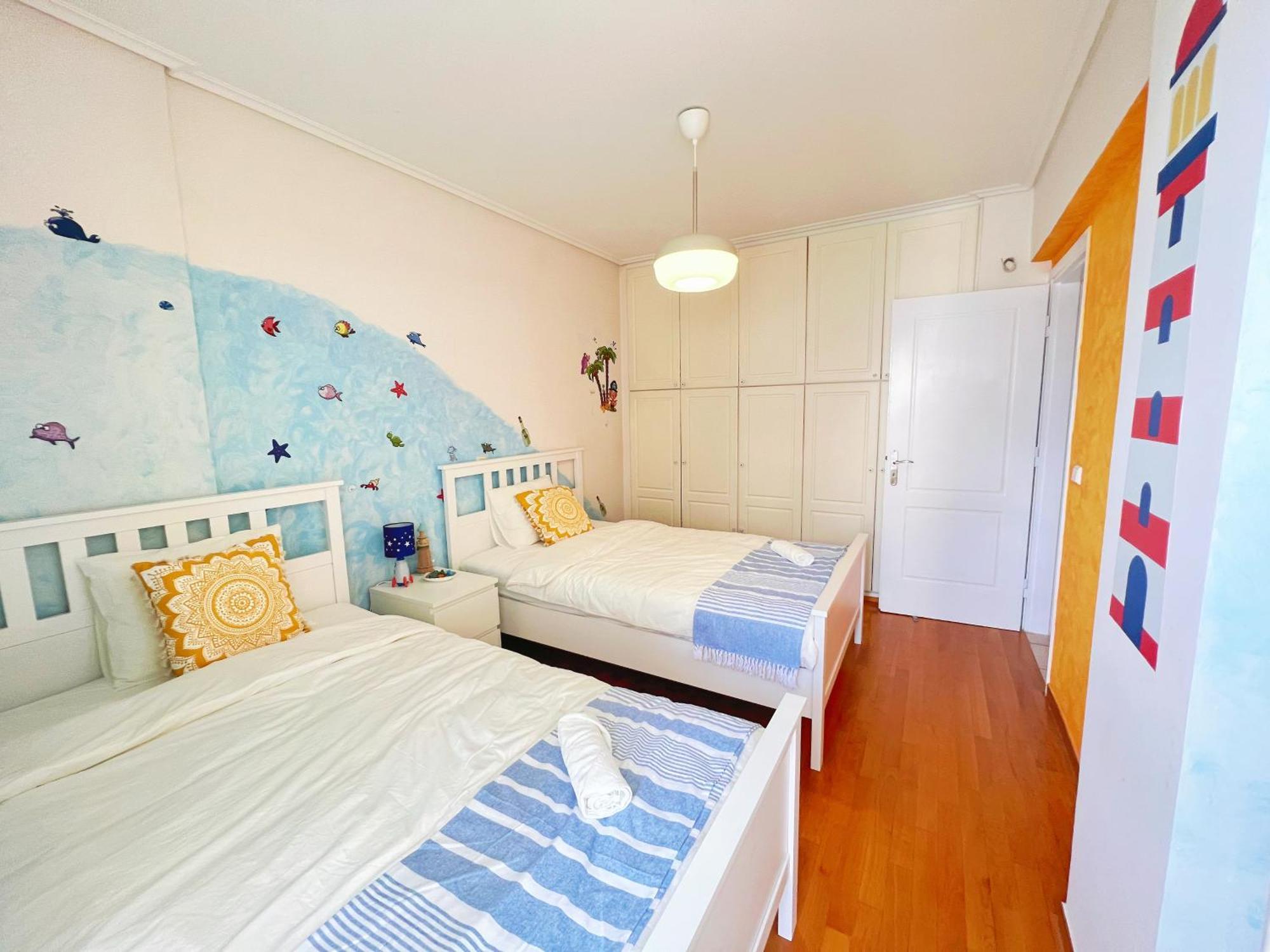 Apartment 温馨花园公寓：高层景观与亲子主题 *