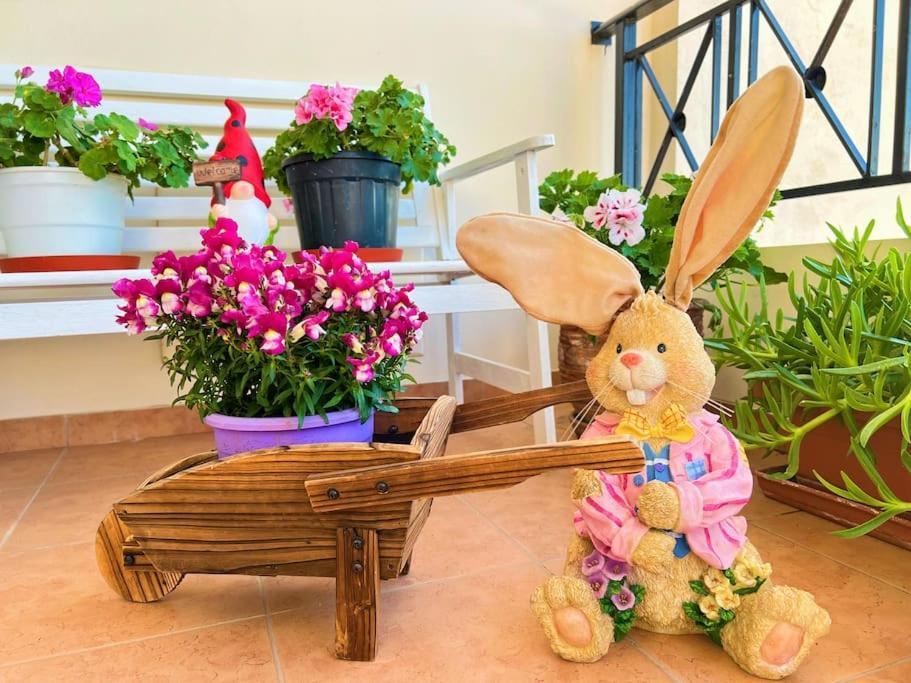 Daire Cozy Fairytal Garden Apartment, Family Friendly, Free Parking, 15 Min To Airport *